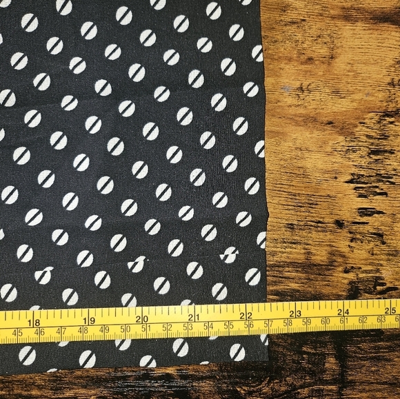 Michael Kors Sleeveless Jumpsuit Crop Pants 4 Black White Polka - Picture 8 of 9